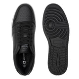 Alpine Swiss Nate Mens Fashion Sneakers Casual Low Top Comfortable Tennis Shoes – Black
