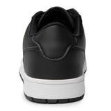 Alpine Swiss Nate Mens Fashion Sneakers Casual Low Top Comfortable Tennis Shoes – Black