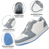 Alpine Swiss Nate Mens Fashion Sneakers Casual Low Top Comfortable Tennis Shoes – White