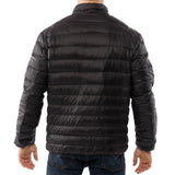 Alpine Swiss Niko Men’s Puffer Jacket Warm Down Alternative Insulated Coat – Black