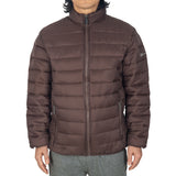 Alpine Swiss Niko Men’s Puffer Jacket Warm Down Alternative Insulated Coat – Brown