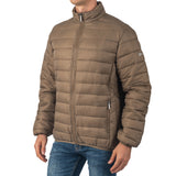 Alpine Swiss Niko Men’s Puffer Jacket Warm Down Alternative Insulated Coat – Taupe