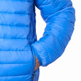 Alpine Swiss Niko Men’s Puffer Jacket Warm Down Alternative Insulated Coat – Blue