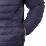 Alpine Swiss Niko Men’s Puffer Jacket Warm Down Alternative Insulated Coat – Navy