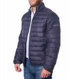 Alpine Swiss Niko Men’s Puffer Jacket Warm Down Alternative Insulated Coat – Navy