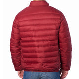 Alpine Swiss Niko Men’s Puffer Jacket Warm Down Alternative Insulated Coat – Red