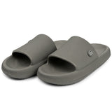 Alpine Swiss Omar Mens Slides Pillow Slippers Ultra Cushioned Cloud Slide Sandal – Olive