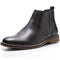 Alpine Swiss Mens Owen Chelsea Boots Pull Up Ankle Boot Genuine Leather Lined – Gray
