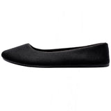 Alpine Swiss Pierina Womens Classic Round Toe Ballet Flats Work Slip On Shoes – Jersey Black