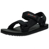 Alpine Swiss Reid Mens Sport Sandals Athletic Open Toe Outdoor Walking Shoe – Black