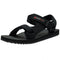 Alpine Swiss Reid Mens Sport Sandals Athletic Open Toe Outdoor Walking Shoe – Black