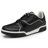 Alpine Swiss Remy Mens Fashion Sneakers Low Top Casual Comfortable Tennis Shoes – Black