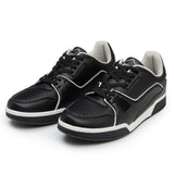 Alpine Swiss Remy Mens Fashion Sneakers Low Top Casual Comfortable Tennis Shoes – Black