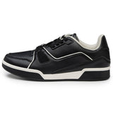Alpine Swiss Remy Mens Fashion Sneakers Low Top Casual Comfortable Tennis Shoes – Black