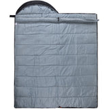 Alpine Swiss Sleeping Bag Adult Waterproof All Season Camping Backpacking Hiking – Black Gray