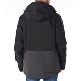 Alpine Swiss Mens Waterproof Ski Jacket Snowboarding Winter Snow Coat Raincoat – Black Charcoal
