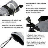 Alpine Swiss Mens Waterproof Ski Mittens 3M Thinsulate Winter Snow Sport Gloves – Camo