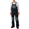 Alpine Swiss Mens Snow Bib 10K Waterproof Ski Overalls Insulated Snowboard Pants – Black