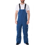 Alpine Swiss Mens Insulated Snow Bib Overalls Waterproof Ski Snowboard Pants – Blue