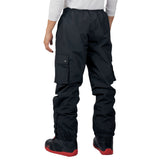 Alpine Swiss Mens Snow Pants 10K Waterproof Insulated Snowboard & Ski Pants – Black