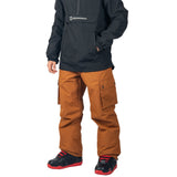 Alpine Swiss Mens Snow Pants 10K Waterproof Insulated Snowboard & Ski Pants – Tan