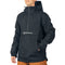 Alpine Swiss Men Anorak Snowboard Jacket Waterproof Windproof Winter Sport Shell – Black
