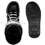 Alpine Swiss Men's Snowboard Boots – Black White