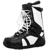 Alpine Swiss Men's Snowboard Boots – Black White