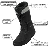 Alpine Swiss Men's Snowboard Boots – Gray