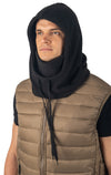 Alpine Swiss Fleece Winter Ski Mask Balaclava Warm Face Head Cover Helmet Hood – Black