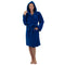 Alpine Swiss Stacy Women Hooded Bathrobe Cotton Terry Cloth Robe for Women Super – Blue
