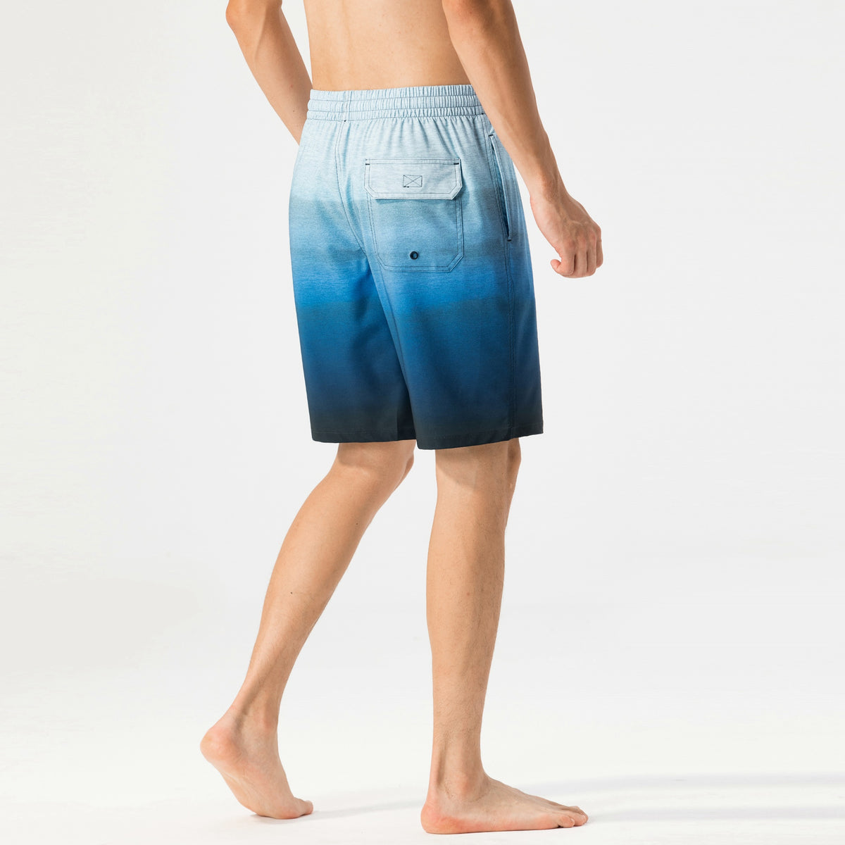 Alpine Swiss Mens Swim Shorts Beach Trunks Boardshorts Volley Shorts Quick Dry – Blue Boardshort