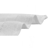 Alpine Swiss 100% Cotton 2 Piece Towel Set Soft Absorbent Face Hand Bath Towels – White