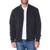 Alpine Swiss Tyler Men’s Varsity Jacket Classic Letterman Coat Baseball Bomber – Black