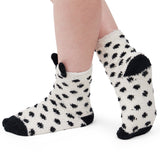 Alpine Swiss Womens Warm Fuzzy Socks Fluffy Cozy Winter Slipper Socks Size 6-10 – Polka Dot