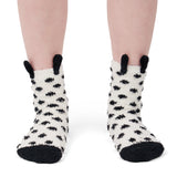 Alpine Swiss Womens Warm Fuzzy Socks Fluffy Cozy Winter Slipper Socks Size 6-10 – Polka Dot