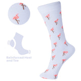 Alpine Swiss Mens Dress Socks 6 Pair Crew Sock Cotton Dress Socks for Men Solid – Weekend Pack