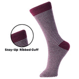 Alpine Swiss Mens Dress Socks 6 Pair Crew Sock Cotton Dress Socks for Men Solid – Weekend Pack