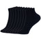 Alpine Swiss Mens Ankle Socks 8 Pack Cotton Athletic Performance Socks for Men – Black