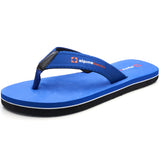 Alpine Swiss Mens Flip Flops Lightweight Thong Sandals Beach Slides EVA Sole for – Royal Blue