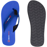 Alpine Swiss Mens Flip Flops Lightweight Thong Sandals Beach Slides EVA Sole for – Royal Blue