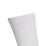 Alpine Swiss Mens 3 Pack Crew Socks Cotton Athletic Performance Socks Size 6-12 – 3 Pack White