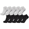 Alpine Swiss Mens Athletic Performance Low Cut Ankle Socks Cotton Multipack Sock – 10 Pack Mix