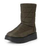 Alpine Swiss Zoey Women’s Winter Boots – Olive