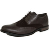 Alpine Swiss Zurich Mens Wing Tip Dress Shoes Two Tone Brogue Lace Up Oxfords – 2-Tone Brown