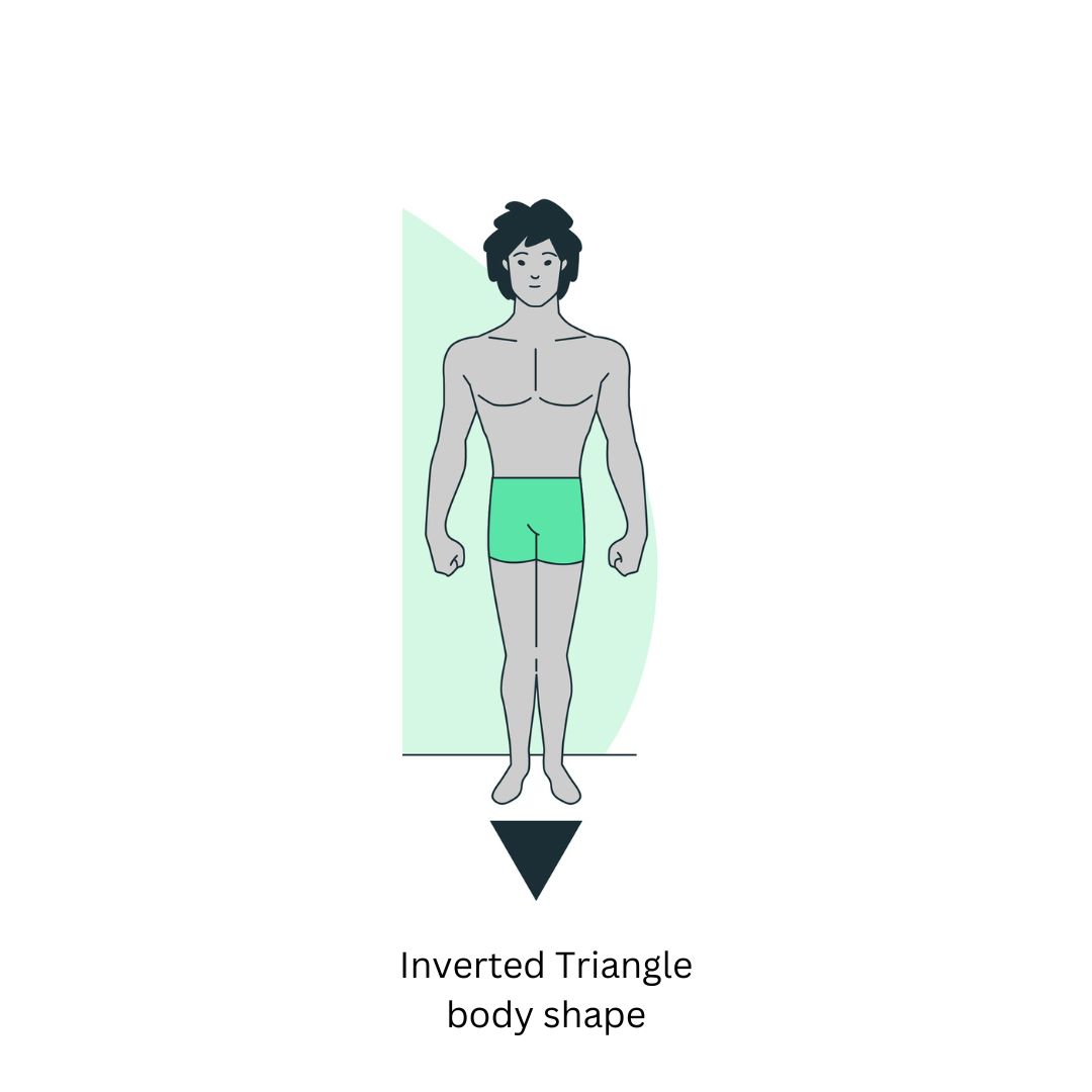 Inverted Triangle Body Shape