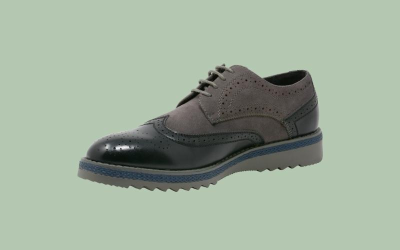 Alec Two Tone Wingtip Oxfords 