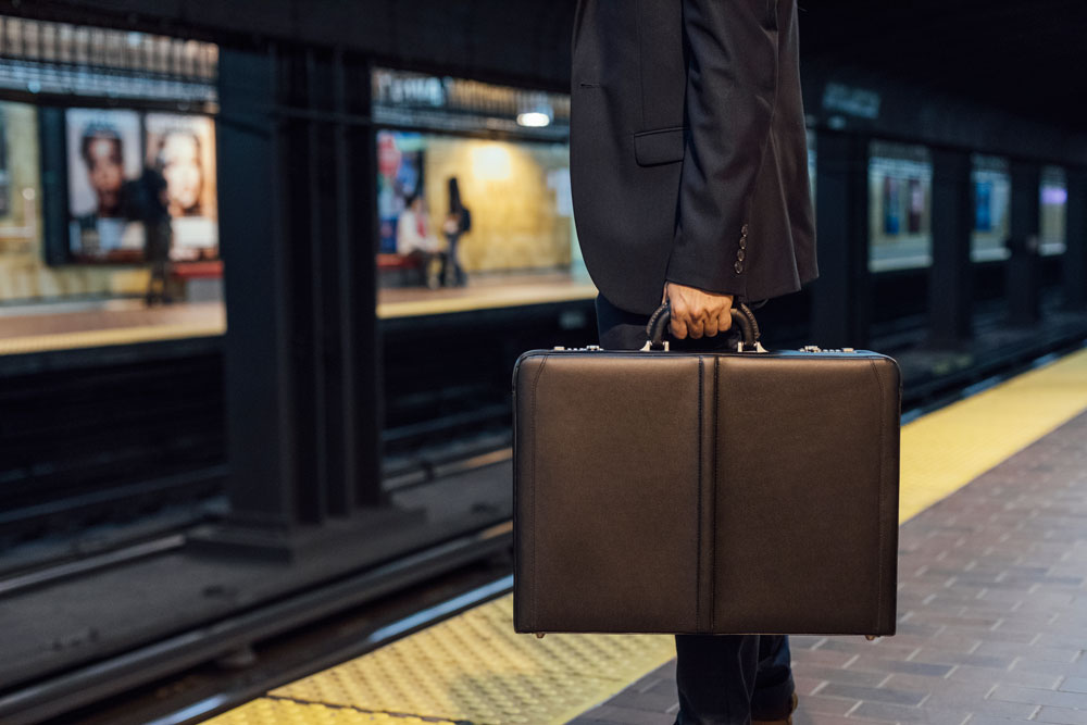 man with a briefcase 