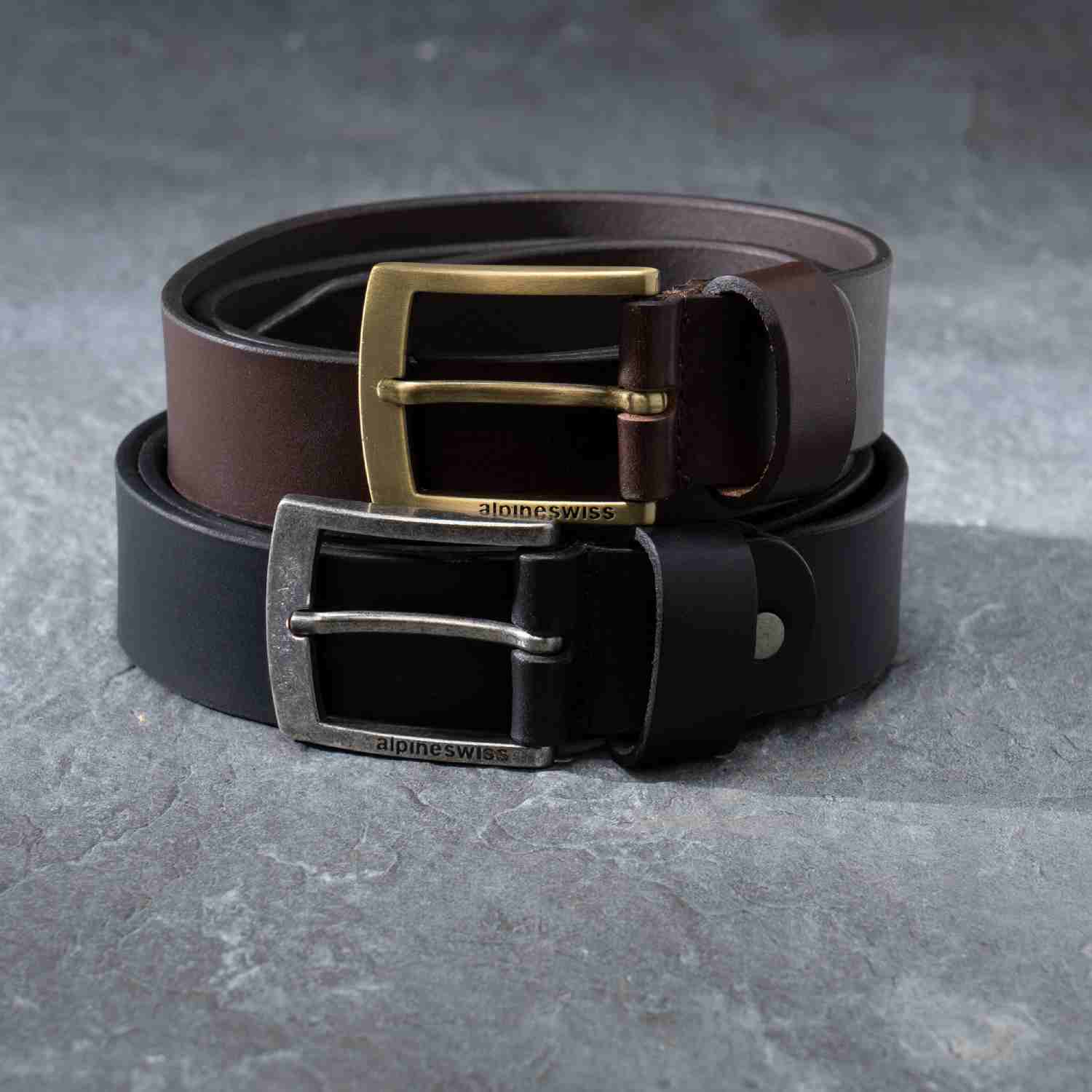 leather belt as a gift for groom