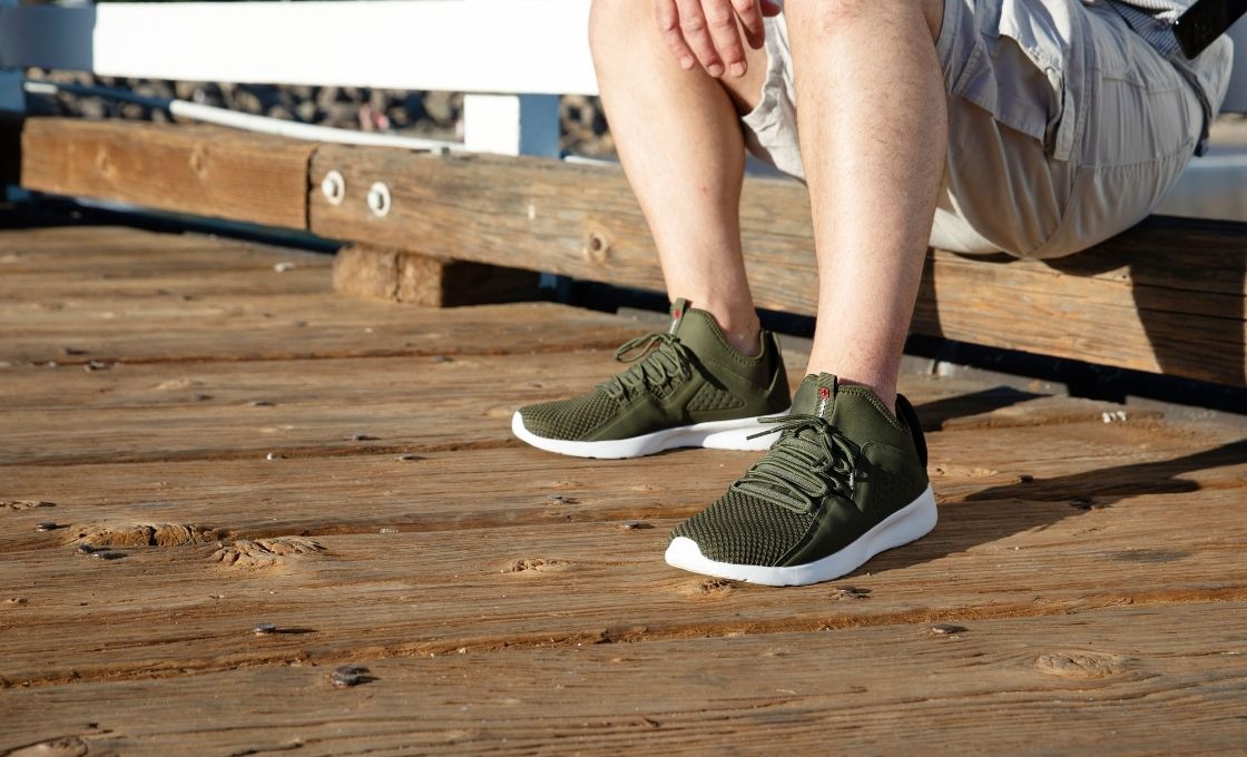 green sneakers for men